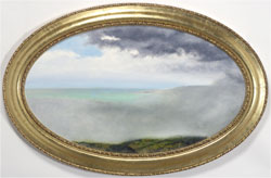 Barkley L. Hendricks, Black River from the Elgin Road View, oil on canvas, 2005 