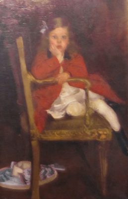 Eleanor in Red Coat, 1905