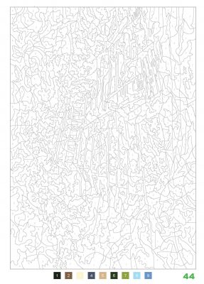 Coloring and Coloring by Numbers Printable 10 Famous Paintings