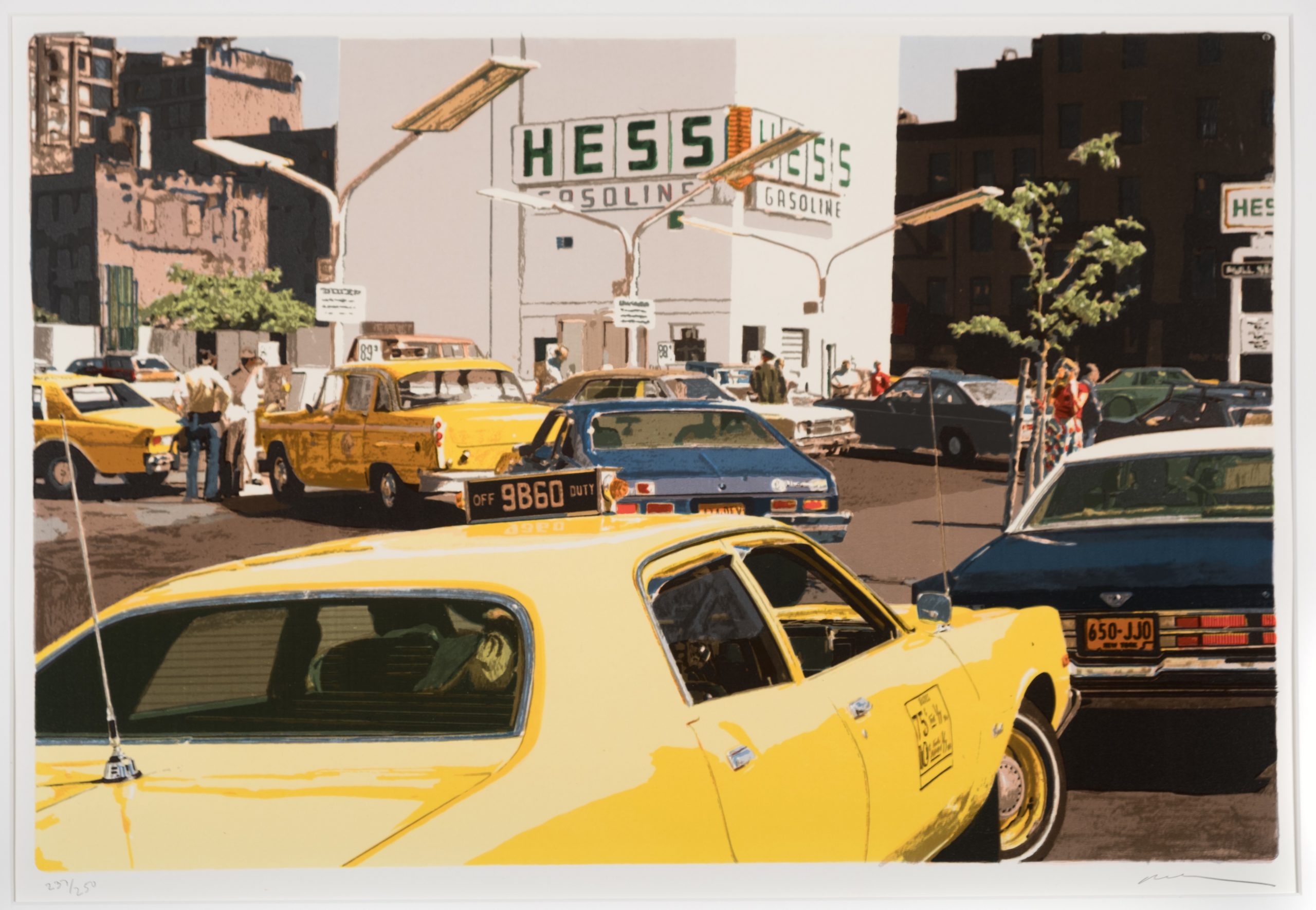 "Gas Line, from the portfolio of CITY-SCAPES by Ron Kleemann
