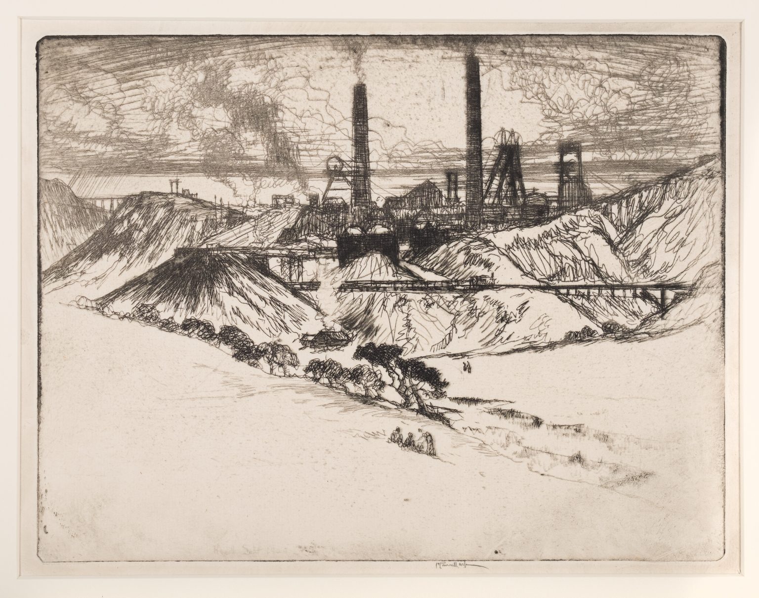 Pennell | Coal Mine, Longport | The William Benton Museum of Art