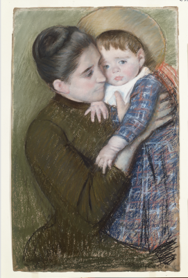 Woman and Child by Mary Cassatt