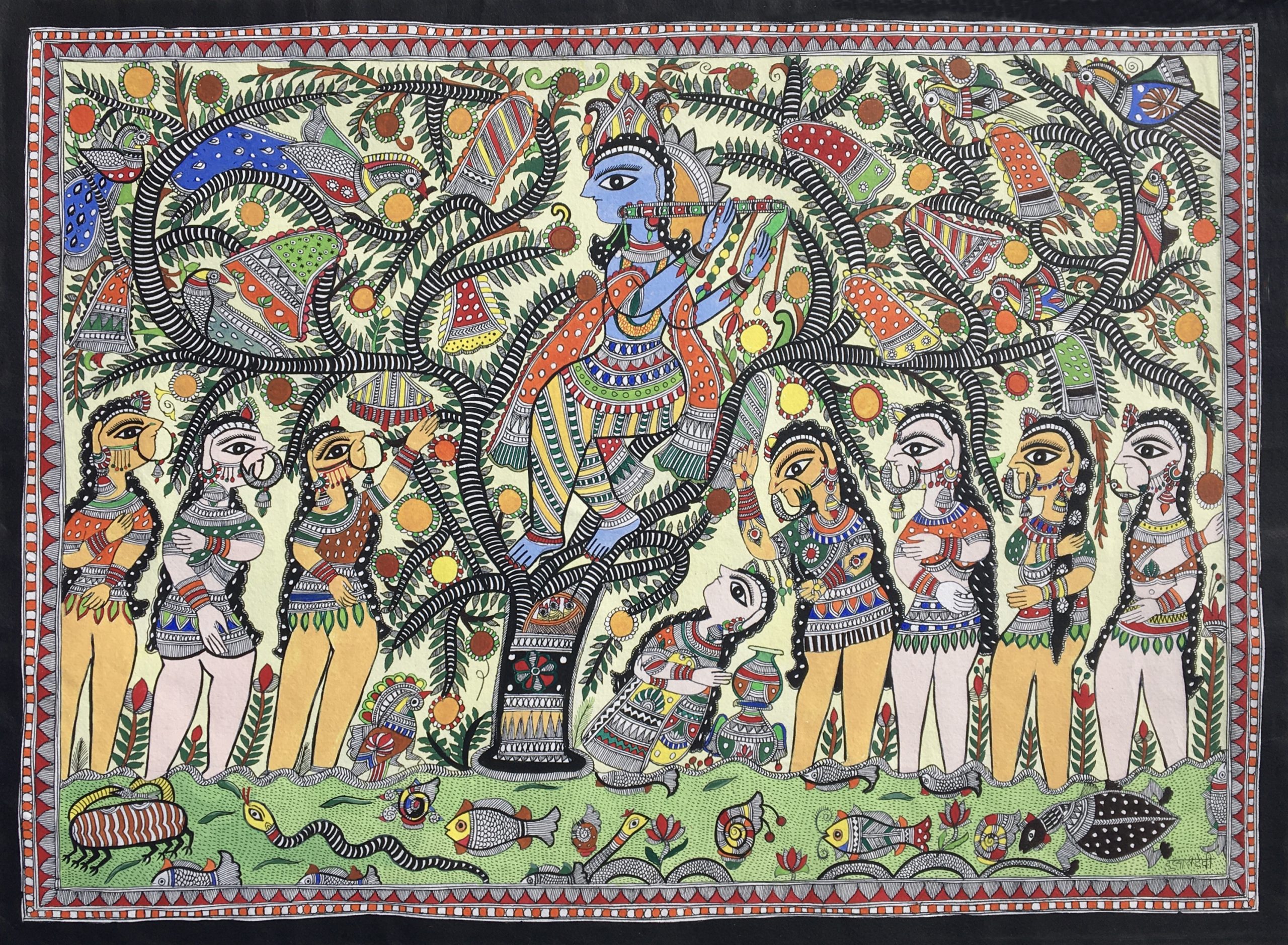 Mithila painting deals