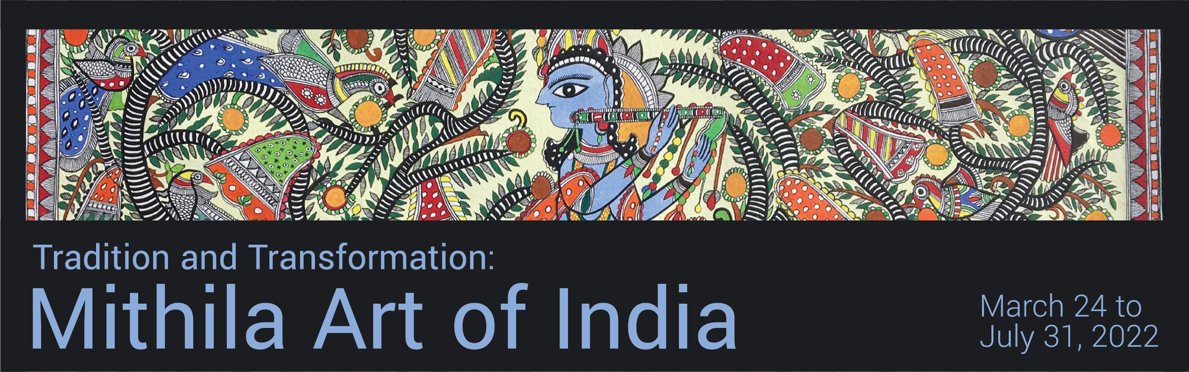 Mithila Art of India Banner