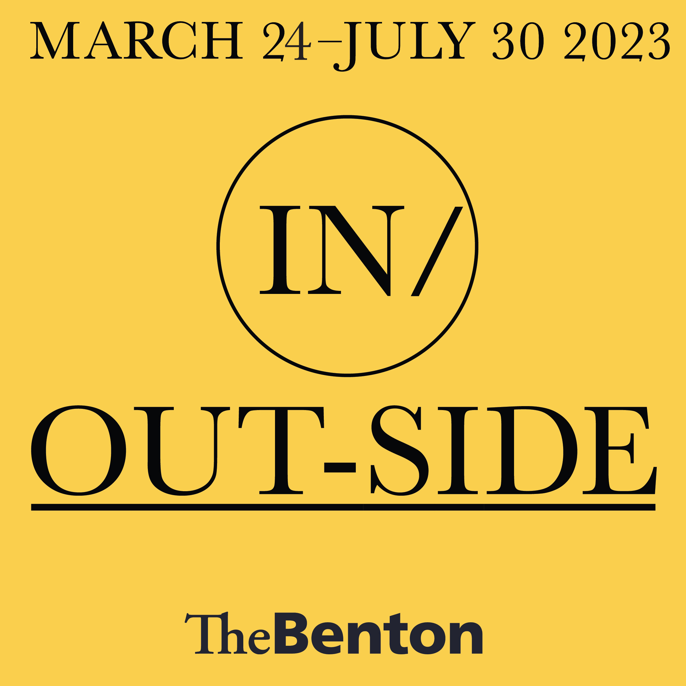 In/Out-side exhibition graphic